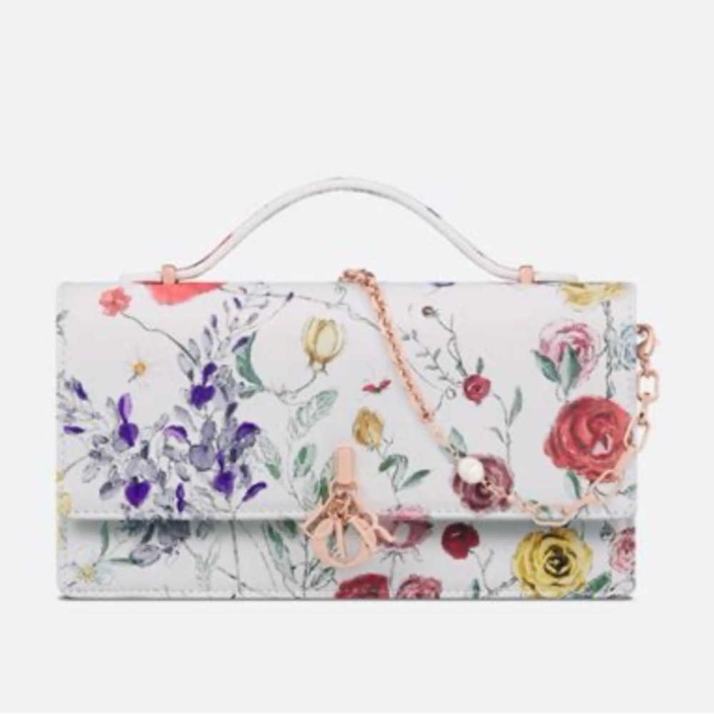 Authentic Miss Dior Mini Floral Bag NWT